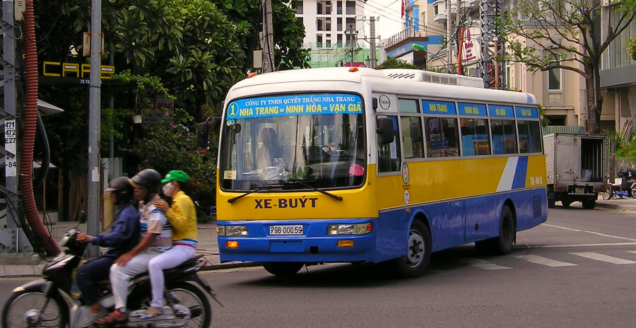  Автобус 1 Нячанг, Вьетнам