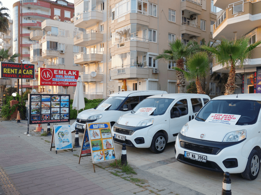Аренда машин в Турции