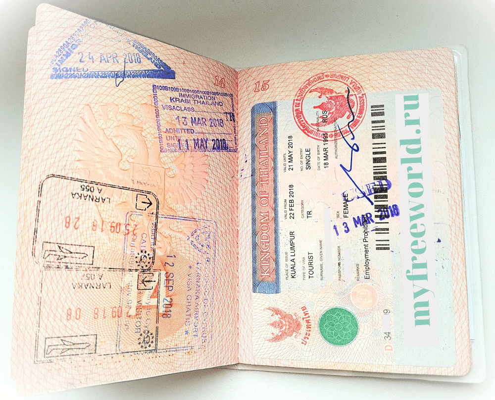 виза в тайланд для россиян